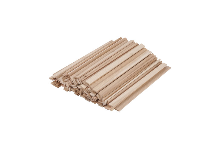 Träpinnar 26 x 1,5 x 0,3 cm 200-pack